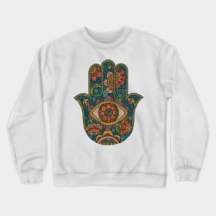 Hamsa Hand Crewneck Sweatshirt